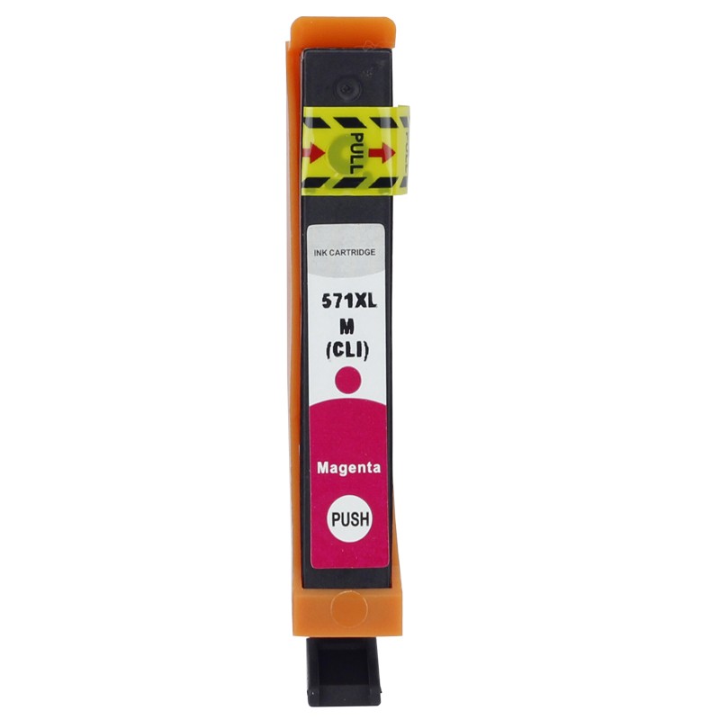 Cartus compatibil pentru Canon CLI-571XL Magenta 11 ml, ProCart, capacitate mare - imagine 6